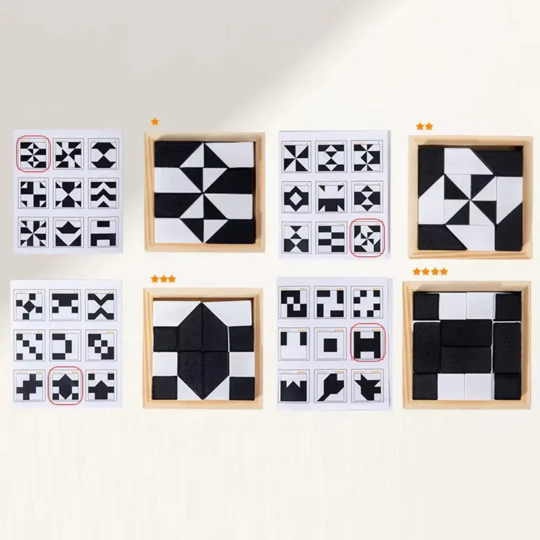 Kieszonkowa układanka logiczna